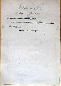 Escena 4ª : El duque de Quevedo [Notas para una obra de teatro] | Biblioteca Virtual Miguel de Cervantes