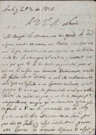 Carta de Ramón Ceruti. Ávila, 30 de enero de 1836 | Biblioteca Virtual Miguel de Cervantes