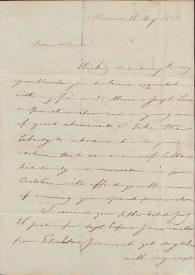 Carta de Letamendi. Madrid, 8 de mayo de 1835 | Biblioteca Virtual Miguel de Cervantes