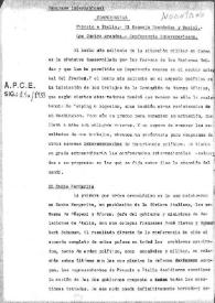 Conferencias. Francia e Italia ; El Consejo Económico y Social ; Los Cuatro grandes ; Conferencia interamericana / por Carlos Esplá, redactor de "Nosotros" | Biblioteca Virtual Miguel de Cervantes