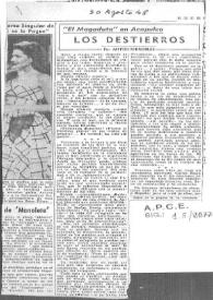 Los destierros / Antoniorrobles | Biblioteca Virtual Miguel de Cervantes