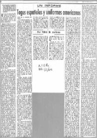 Togas españolas y uniformes americanos / Pablo de Azcárate | Biblioteca Virtual Miguel de Cervantes