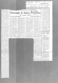 Mensaje al sumo Pontífice / por Indalecio Prieto | Biblioteca Virtual Miguel de Cervantes