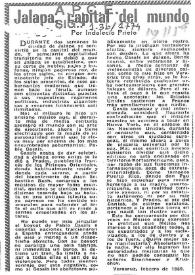 Jalapa, capital del mundo / por Indalecio Prieto | Biblioteca Virtual Miguel de Cervantes