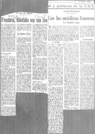 Franco, metido en un lío. El caso de Angola / Indalecio Prieto | Biblioteca Virtual Miguel de Cervantes