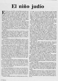 Scherzo : El niño judío | Biblioteca Virtual Miguel de Cervantes