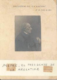 Carta de MITRE | Biblioteca Virtual Miguel de Cervantes