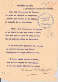 Francisco de Asís | Biblioteca Virtual Miguel de Cervantes