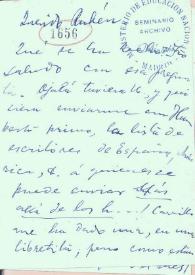 Carta de Blanco Fombona, Rufino | Biblioteca Virtual Miguel de Cervantes