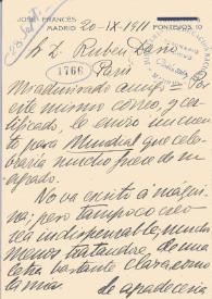 Carta de Francés, José | Biblioteca Virtual Miguel de Cervantes