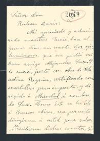 Carta de Vicente, Ángeles | Biblioteca Virtual Miguel de Cervantes
