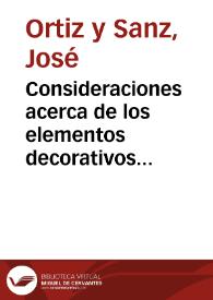 Consideraciones acerca de los elementos decorativos del pavimento musivo hallado en Itálica. | Biblioteca Virtual Miguel de Cervantes