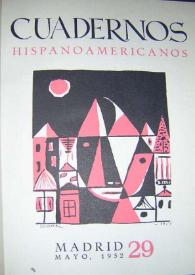 Cuadernos Hispanoamericanos. Núm. 29, mayo 1952 | Biblioteca Virtual Miguel de Cervantes