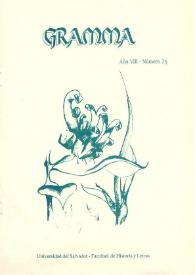 Gramma. Año VIII, número 26, 1997 | Biblioteca Virtual Miguel de Cervantes