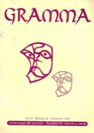 Gramma. Año XI, número 32, 1999 | Biblioteca Virtual Miguel de Cervantes