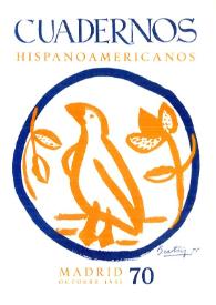 Cuadernos Hispanoamericanos. Núm. 70, octubre 1955 | Biblioteca Virtual Miguel de Cervantes