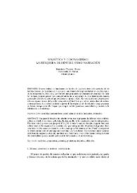 Semiótica y comparatismo. La búsqueda de sentido como narración / Francisco Vicente Gómez | Biblioteca Virtual Miguel de Cervantes