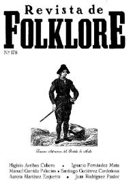 Revista de Folklore. Tomo 15b. Núm. 178, 1995 | Biblioteca Virtual Miguel de Cervantes