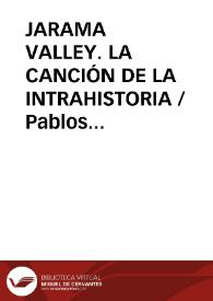 JARAMA VALLEY. LA CANCIÓN DE LA INTRAHISTORIA / Pablos Miguel, Clemente de | Biblioteca Virtual Miguel de Cervantes