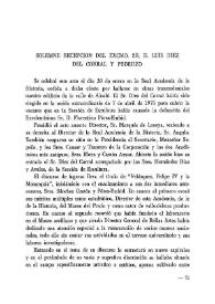 Solemne recepción del Excmo. Sr. D. Luis Díez del Corral y Pedruzo | Biblioteca Virtual Miguel de Cervantes