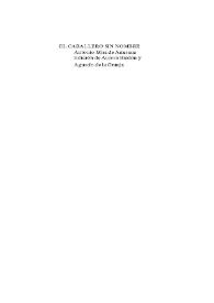 El caballero sin nombre / Antonio Mira de Amescua ; ed. Aurora Biedma y Agustín de la Granja | Biblioteca Virtual Miguel de Cervantes