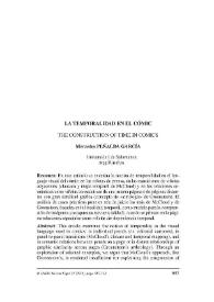 La temporalidad en el cómic / Mercedes Peñalba García | Biblioteca Virtual Miguel de Cervantes