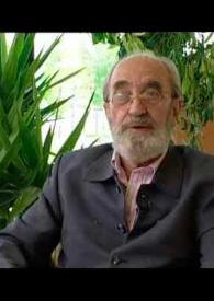 Entrevista a Ángel González: 01. Aniversario de la muerte de Antonio Machado | Biblioteca Virtual Miguel de Cervantes