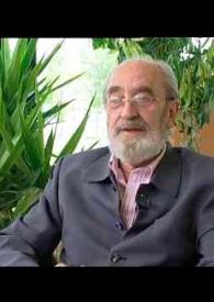 Entrevista a Ángel González: 08. Juan Ramón Jiménez y Antonio Machado | Biblioteca Virtual Miguel de Cervantes