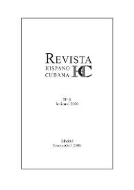 Revista Hispano Cubana : HC. Núm. 6, invierno, enero-abril 2000 | Biblioteca Virtual Miguel de Cervantes