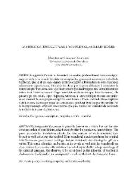 La práctica traductiva de Yourcenar, "belle infidèle" / Montserrat Gallart Sanfeliu | Biblioteca Virtual Miguel de Cervantes