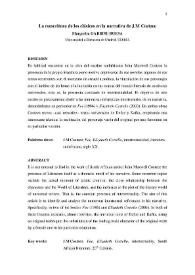 La reescritura de los clásicos en la narrativa de J. M. Coetzee / Margarita Garbisu Buesa | Biblioteca Virtual Miguel de Cervantes