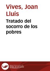 Tratado del socorro de los pobres | Biblioteca Virtual Miguel de Cervantes