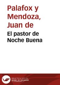 El pastor de Noche Buena | Biblioteca Virtual Miguel de Cervantes
