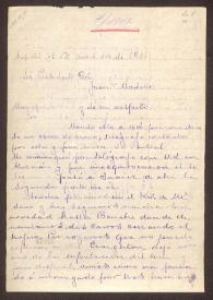[Carta de Manuel R. Sendero a Juan Francisco Madero. Sapello (México), 14 de abril de 1911] | Biblioteca Virtual Miguel de Cervantes