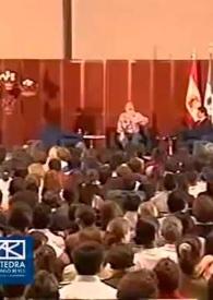 El valor de educar (conferencia) / Fernando Savater | Biblioteca Virtual Miguel de Cervantes