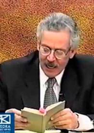 Poética y ciencia: el poder psicoanalítico de los elementos (3.ª sesión) / Gonzalo Celorio | Biblioteca Virtual Miguel de Cervantes