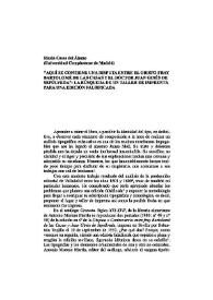 "Aquí se contiene una disputa entre el obispo fray Bartolomé de las Casas y el doctor Juan Ginés de Sepúlveda": La búsqueda de un taller de imprenta para una edición falsificada / María Casas del Álamo | Biblioteca Virtual Miguel de Cervantes