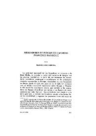 Mercaderes de Burgos en Canarias: Francisco Manrique / Manuel Lobo Cabrera | Biblioteca Virtual Miguel de Cervantes