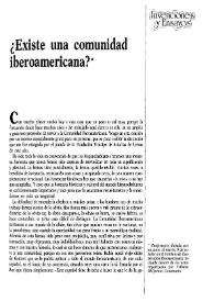 ¿Existe una comunidad iberoamericana? / Arturo Uslar Pietri | Biblioteca Virtual Miguel de Cervantes