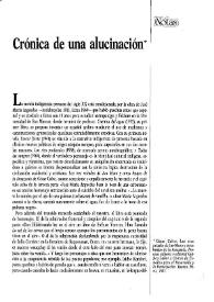 Crónica de una alucinación / José Alberto Santiago | Biblioteca Virtual Miguel de Cervantes