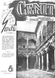 Cenit : Revista de Sociología, Ciencia y Literatura. Año I, núm. 6, junio 1951 | Biblioteca Virtual Miguel de Cervantes