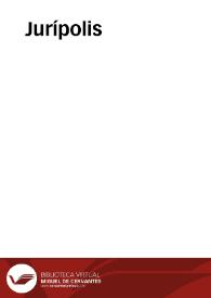 Jurípolis | Biblioteca Virtual Miguel de Cervantes