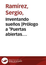 Inventando sueños [Prólogo a "Puertas abiertas. Antología de la poesía centroamericana"] / Sergio Ramírez | Biblioteca Virtual Miguel de Cervantes