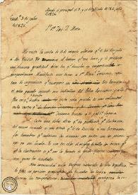 Carta de José Cecilio del Valle a José Joaquín Mora. Guatemala, 3 de julio de 1826 | Biblioteca Virtual Miguel de Cervantes