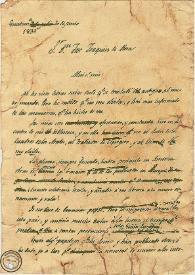 Carta de José Cecilio del Valle a José Joaquín Mora. Guatemala, 30 de junio de 1833 | Biblioteca Virtual Miguel de Cervantes