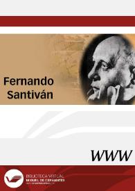 Fernando Santiván / dirección Berta López Morales | Biblioteca Virtual Miguel de Cervantes