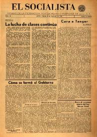 El Socialista (Argel). Núm. 34, 29 de septiembre de 1945 | Biblioteca Virtual Miguel de Cervantes