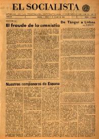 El Socialista (Argel). Núm. 38, 27 de octubre de 1945 | Biblioteca Virtual Miguel de Cervantes