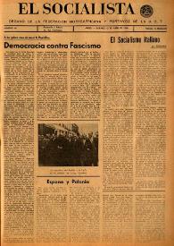 El Socialista (Argel). Núm. 60, 13 de abril de 1946 | Biblioteca Virtual Miguel de Cervantes