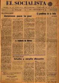 El Socialista (Argel). Núm. 61, 20 de abril de 1946 | Biblioteca Virtual Miguel de Cervantes